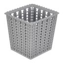 Kuber Industries Square Shape M 5 Multipurpose Plastic Holder/Organizer for Kitchen, Bathroom, Office, Living Room (Grey)-46KKM0210, Standard...
