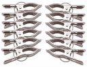 Kuber Industries Stainless Steel Cloth Drying Pegs/Clips Set of 12 Pcs/Silver...