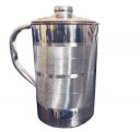 Kuber Industries Stainless Steel Jug, 2.5 Litre, Silver,Standard,Jugcopper02...