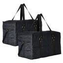 Kuber Industries Storage Duffle Bag | Pack of 2 | Black...