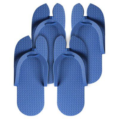 Kuber Industries Unisex Adult Slipper Blue Slipper-20 Kids UK (54KM04205)