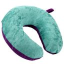 Kuber Industries Unisex U-Shaped Neck Pillow|Neck Rest Pillow for Travel|Car Neck Pillow (Purple & Green)...