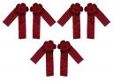 Kuber Industries Velvet 6 Pieces Curtain Tie Back Tassel Set CTKTC12900...