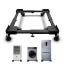 Kuber Industries Washing Machine Stand Adjustable | Black...