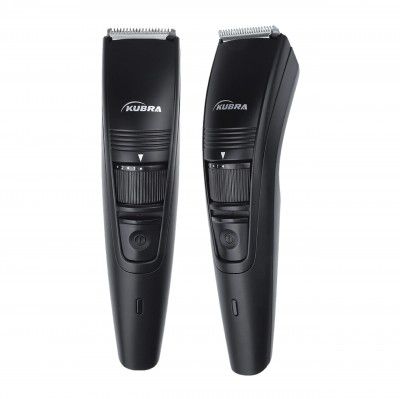 Kubra KB-1014 USB 45 min runtime, Adjustable 20 Length Setting, Ultra Sleek Beard Trimmer for Men (Black)