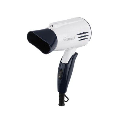 Kubra KB-128 Hair Dryer with automatic overheat protection with one detachable nozzle