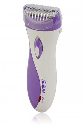 Kubra KB-3018 Lady Epilator Rechargeable Hair Removal for Female (Purple)