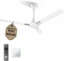 KUHL Fest B2 Power Saving BLDC Ceiling Fan | 28W | Remote Ceiling Fan (5 Star | White )...