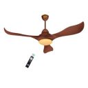 KUHL Glanz F3 1320mm Stylish Power Saving BLDC Ceiling Fan with Remote | 30W | 5 Star | IoT – Operate via Mobile&Alexa | Reverse Mode | Free Installation |Brown...