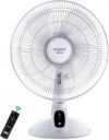 KUHL Inspira T1 400mm Power SavingFan | Tilt Swivel Function 400 mm 5 Blade Table Fan (White)...
