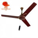 KUHL | Prima A1, BLDC, 29W, 5 Star 1200 mm 3 Blade Ceiling Fan (Brown)...