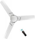 KUHL Prima A3 BLDC Ceiling Fan with Remote|High Airflow | 5 Star 1200 mm 3 Blade Ceiling Fan  (White | Pack of 1)...