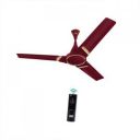 KUHL PRIMA - A3 BLDC | Free Installation 5 Star 1200 mm 3 Blade Ceiling Fan  (BLDC Motor with Remote | Brown | Pack of 1)...
