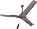KUHL Prima A4 65% power saving BLDC ceiling fan, BEE 5 Star rating| Free Installation 5 Star 1200 mm 3 Blade Ceiling Fan (BLDC Motor with Remote | Espresso | Pack of 1)...
