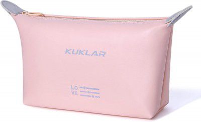 KUKLAR Small Pouch Toiletry Bag for Women Waterproof Makeup Pouch