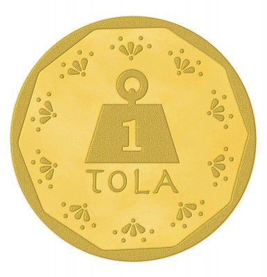 Kundan 24k (999.9) 11.66 gm Tola Yellow Gold Coin