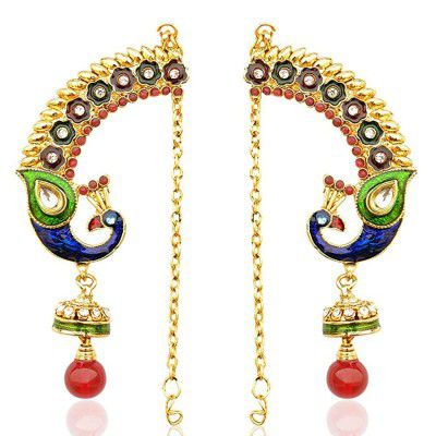 Kundans earrings for women jewellery sets imitation pearl earrings for women