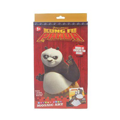 Kung Fu Panda Mosaic Art