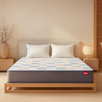 Kurl-On Dual Mattress | Dual Comfort | Dual Reversible Mattress | High Resilience (HR) Foam | Double Size Bed Mattress | 72x48x5