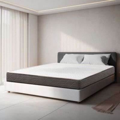 KURLON Spinel Ortho, Firm, PU Quilting Top 6 inch King Bonded Foam Mattress (L x W: 72 inch x 70 inch)