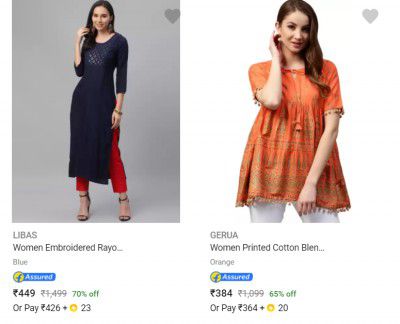 Kurtas Sets Upto 60% Off