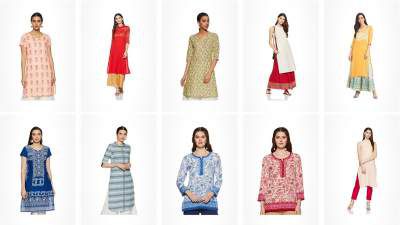 Kurtas Under 499:Aurelia, Biba, Pantaloons & More
