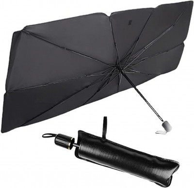 KUST Foldable Car Windshield Umbrella, Car Windshield Sun Shade Umbrella for Front Windows
