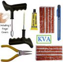 KVA KV-136 Tubeless Tyre Puncture Repair Kit...