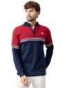 Kvetoo Men High Neck Zip Full Sleeve Woolen Winter Sweater...