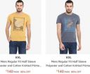 KVL Mens Short Sleeve T-Shirt Flat 75% Off...