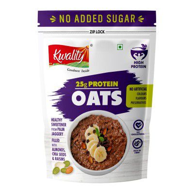 Kwality 25g High Protein Oats 400g
