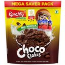 Kwality Choco Flakes 1kg | Made with Whole Wheat, No Maida Chocos | Source of Protein & Fiber | Richness of Chocolate | Healthy Food & Breakfast Cereal...