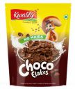 Kwality Choco Flakes, Whole Wheat, Source of Protein & Fibre, Breakfast Cereals Pouch (90 g)...