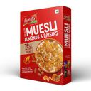 Kwality Crunchy Muesli, Almonds Raisins and Honey - Goodness of Multigrain, High in Fibre, Source of Vitamin, Iron and Protein 400g [Pack of 1]...
