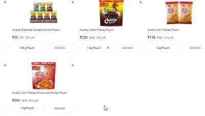 Flipkart Grocery : Kwality Flakes Upto 61% Off