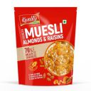 Kwality Muesli Crunchy 100g | 76% Multi Grains, Almond, Raisins & Honey | Natural Source of Vitamin & Iron ...