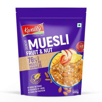 Kwality Muesli Fruit and Nut 500gram pack 1