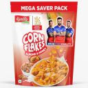 Kwality RCB Corn Flakes with Almond & Honey 1kg | Endorsed by Royal Challengers Bangalore (RCB)...