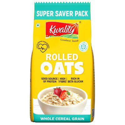 Kwality Rolled Oats 1kg Pouch