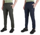 KWINGS Lycra Track Pants for Man | Quick-Dry, Sports, Yoga, Gym & Running | Pack OF 2...