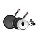 Kyyte Non-Stick Alpha Happy Combo Set of 6 Pcs....
