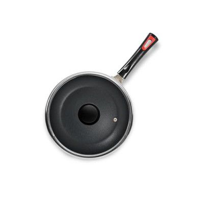 kyyte Non-Stick Alpha + Induction Base Frying Pan 24 cm Dia/1.7 Liters with Glass Lid