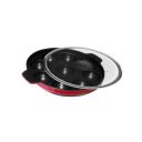 Kyyte Non-Stick Alpha Panniyarkal Thermal Base with Glass Lid 9 Pits...