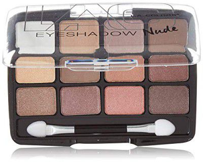 L.A. COLORS 12 Color Traditional Eyeshadow Palette, 14 g