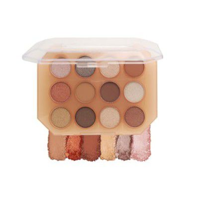 L.A. Colors Eyeshadow Palette - Surreal Collection - 12 Highly Pigmented Shades for Bold