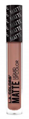 L.A. Colors Matte Liquid Lip Color, Vixen Peach, 3.9g