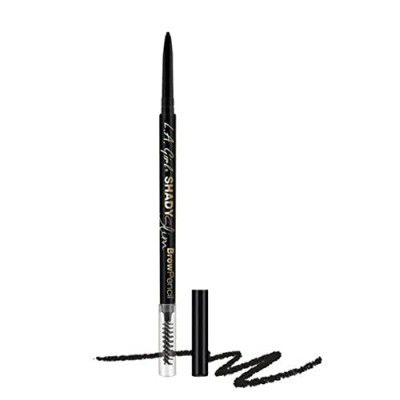 L.A.Girl Shady Slim Brow Pencil, Black, 0.5g