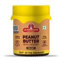 LA Americana Gourmet Peanut Butter with Jaggery (Creamy)-350g, 23% Protein, 100% Natural, Gluten Free, Vegan, No Added Preservatives...