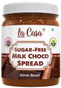 La Casa Sugar-Free Milk Chocolate Spread | Stevia Based | All Natural | Product of India | 350g |...
