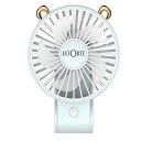 La Forte Portable Usb/Battery Fan Foldable - Desk, Hand and Neck Hanging Fan (1200 mAH) (Blue)...
